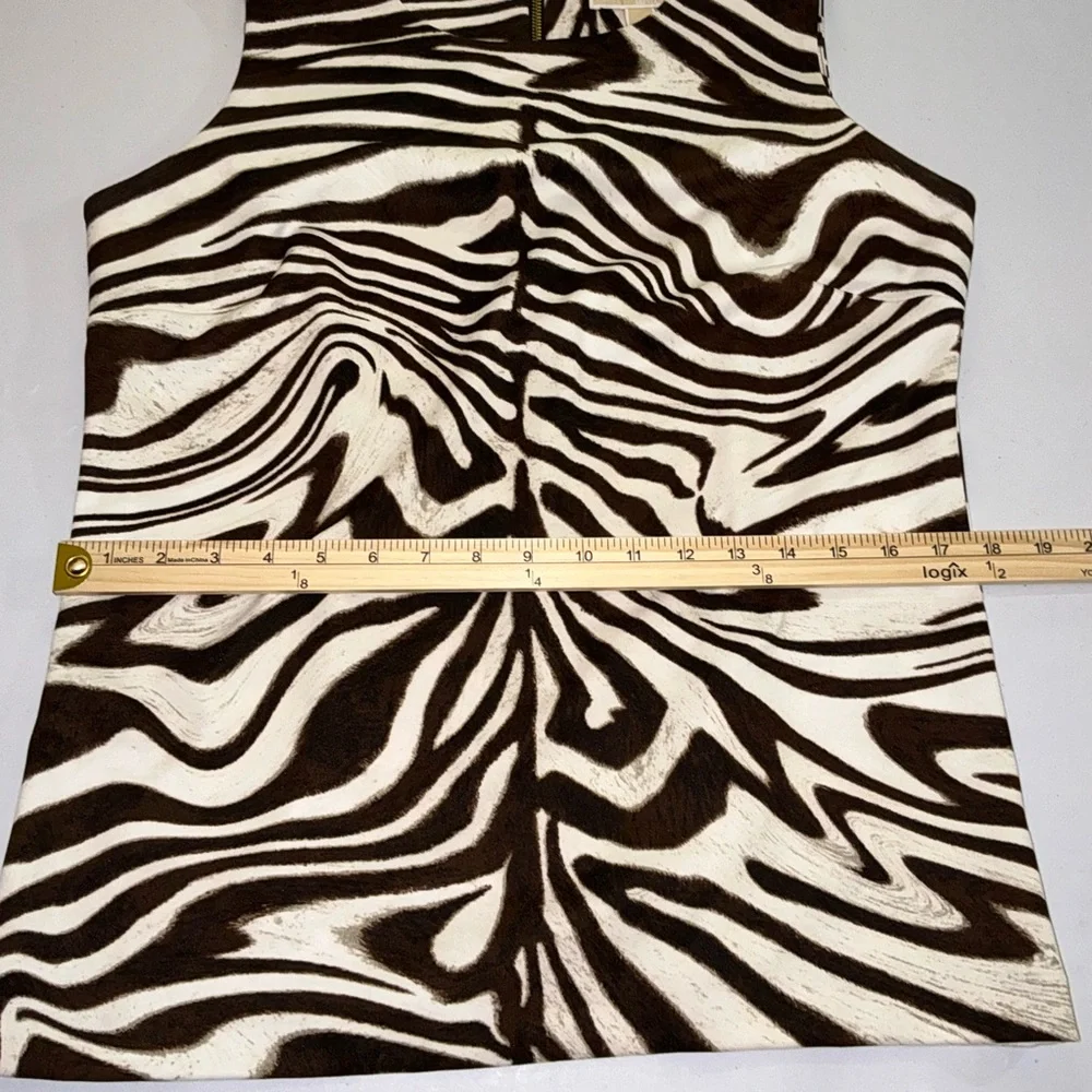 Michael Kors Women’s Animal Print Tank Size L - Picture 3 of 10